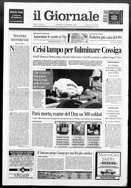 Il giornale : quotidiano del mattino